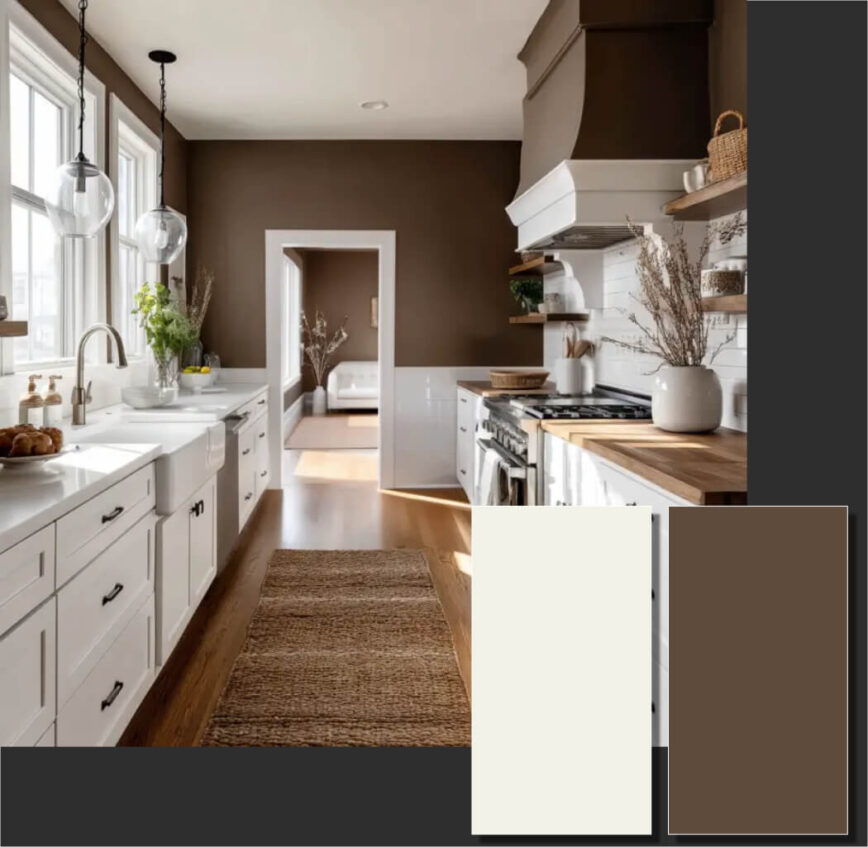 Find The Perfect Kitchen Wall And Cabinet Color Combinations For Your ...