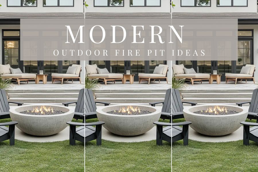modern outdoor fire pit ideas