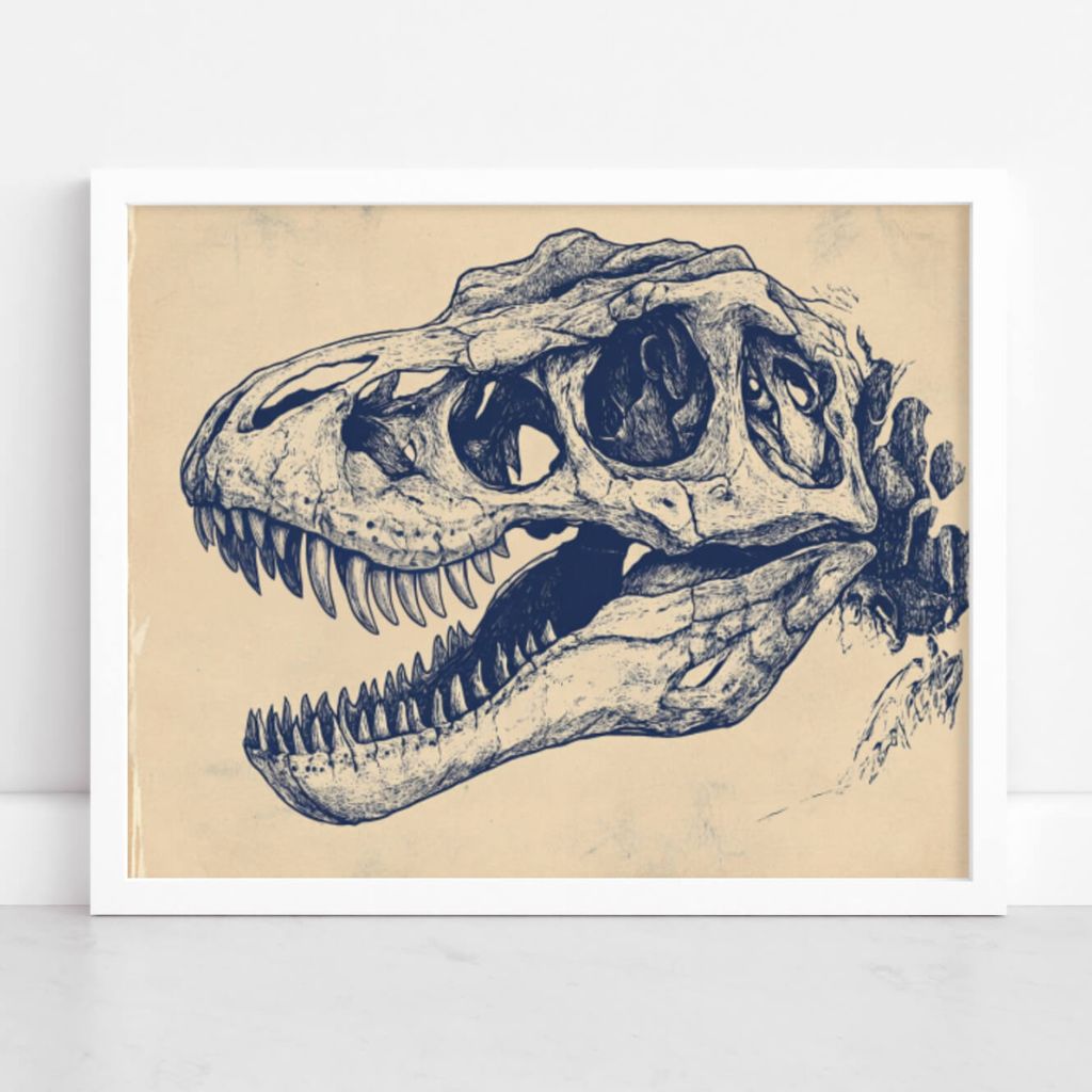 printable dinosaur wall art