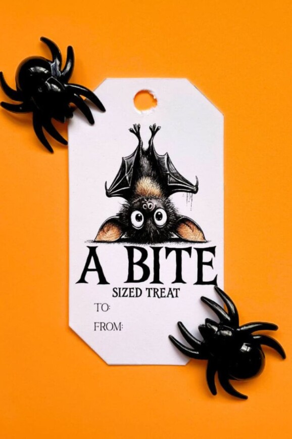 free printable halloween tags