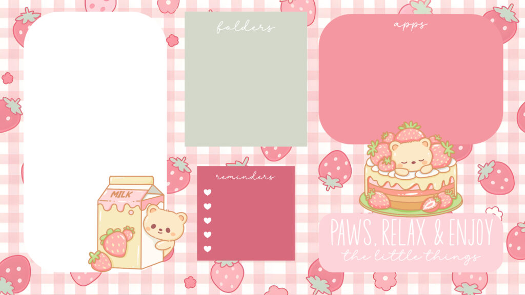 kawaii desktop wallpaper 4k